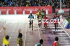 Mens 4 x 400 metres at the Commonwealth Games, Glasgow. Photo: David T. Hewitson/Sports for All Pics